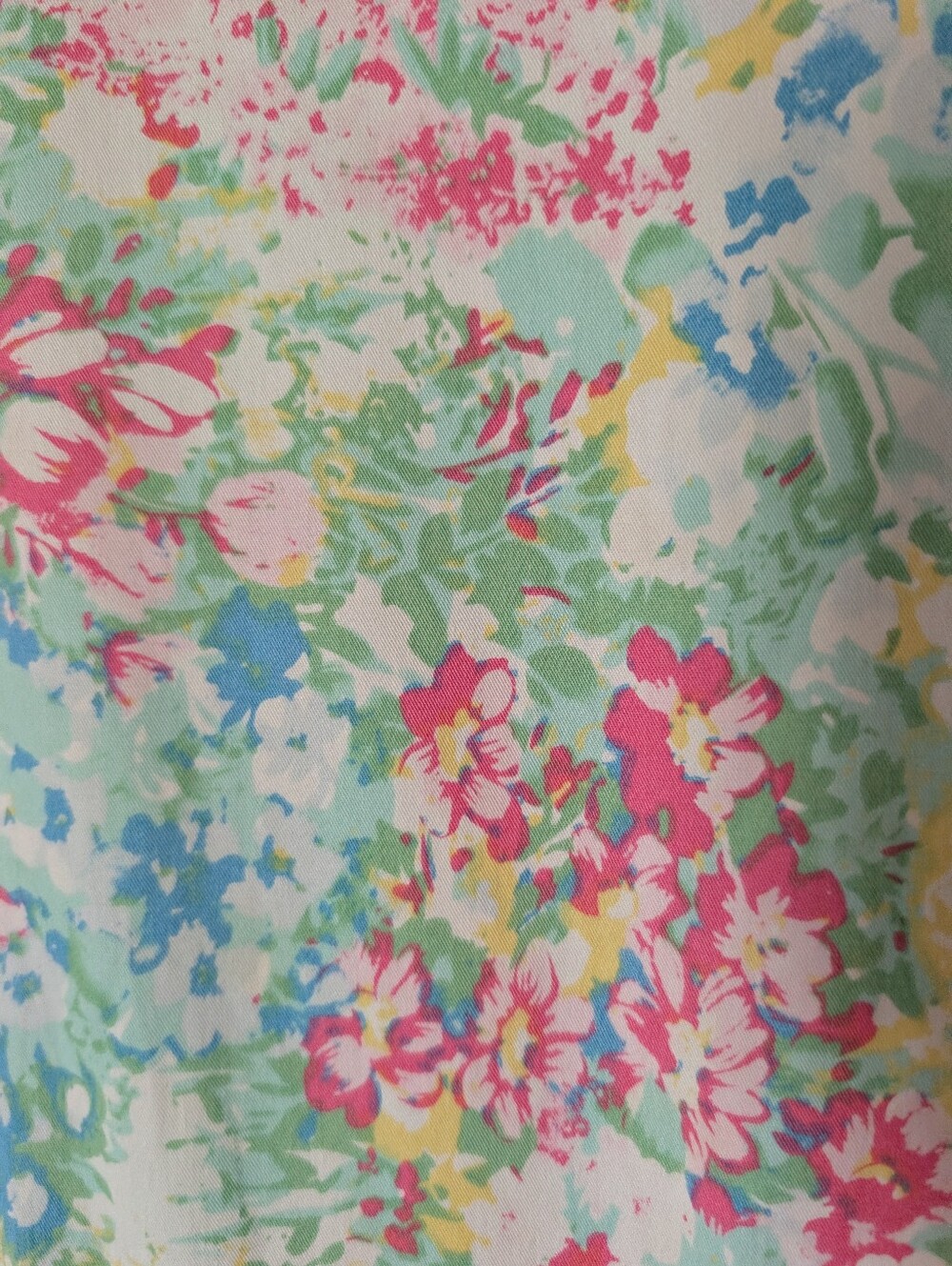 Vintage Vermont Country Store Pastel Floral Cotton Dress - Picture 3 of 7